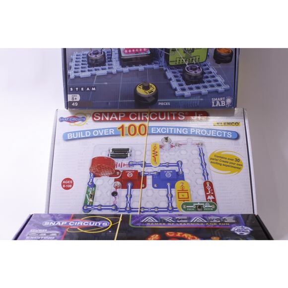 Electronics, Snap Circuits, Playset, Lot, Smart Lab Elenco, Projects Experiments - Picture 3 of 6